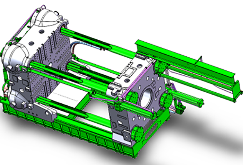 Principle of two-platen holding brake